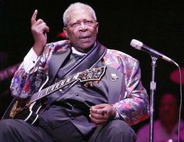 BB King'as - ant trečiojo sąrašo laiptelio. [
