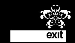 "Exit". 