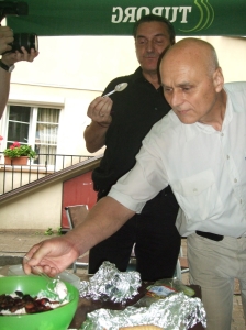 Varškės mylėtojų mitingo akimirkos (Vaido Stackevičiaus nuotr.)