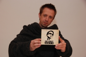 Linas Adomaitis pristato būsimąjį albumą.