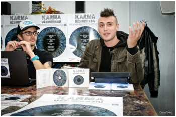 "Karma" albumo pristatymas. [Kostas Kanapeckas] 