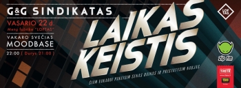 „Laikas keistis” pristatymas.