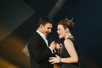 Giedrė su Vaidu. ["TV3"]