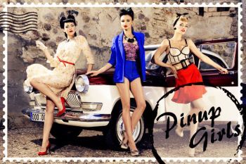 "Pinup Girls" (atlikejai.com nuotr.)