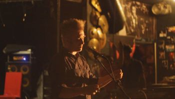 Andrius Mamontovas repeticijos metu ("Mono ir Stereo įrašų" nuotr.)