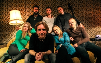 Folkroko grupė „Žalvarinis“ pasiruošusi akustiniam turui (Lino Mažono nuotr.).