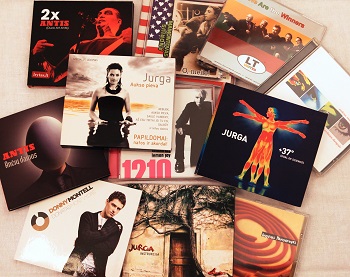 Populiariausi muzikos agentūros M.P.3 išleisti albumai (M.P.3 nuotr.).