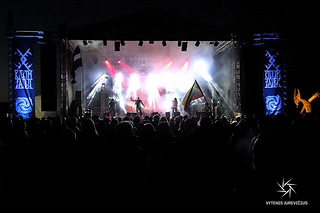 Enthroned festivalyje Kilkim Žaibu. [Vytenio Jurevičiaus nuotr.]