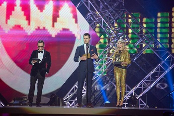 2015 m. M.A.M.A apdovanojimų akimirka. Fotografas Rytis Šeškaitis.