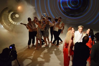 Foto iš filmavimo (asm. archyvo)