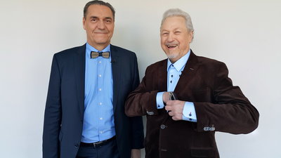 A. Kaušpėdas ir V. Noreika [org. nuotrauka]