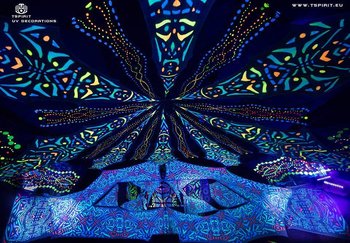 Trancendental Temple 2018 dekoracijos. [org. nuotr.]