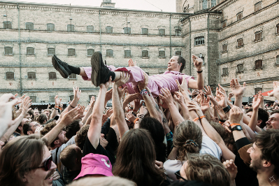 FOTO REPORTAŽAS | „King Gizzard & The Lizard Wizard“ trečioji rezidencijos Lukiškėse diena 