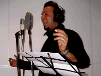 Andre studijoje.