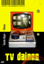 DVD plokštelės „TV dainos“ viršelis.