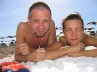 Linas ir Simona. [Lino Adomaičio asmeninio albumo nuotr.]