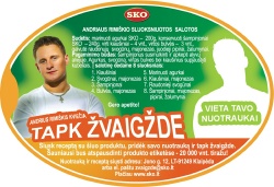 Andrius Rimiškis reklamoje. ["Melodijos" nuotr.]