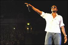 Kanye West'as ant scenos. [faceblog.wordpress.com nuotr.]